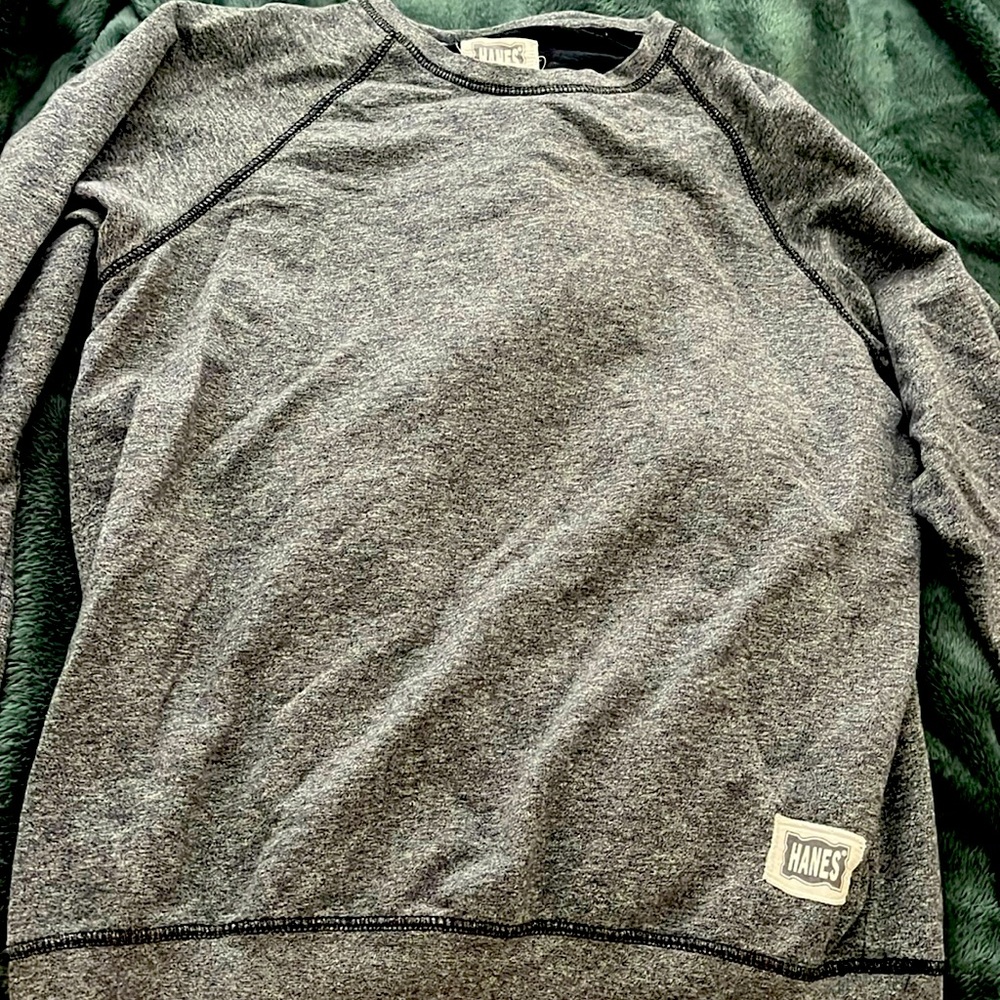 Don’t wear anymore, comfy long sleeve Hanes shirt size Medium